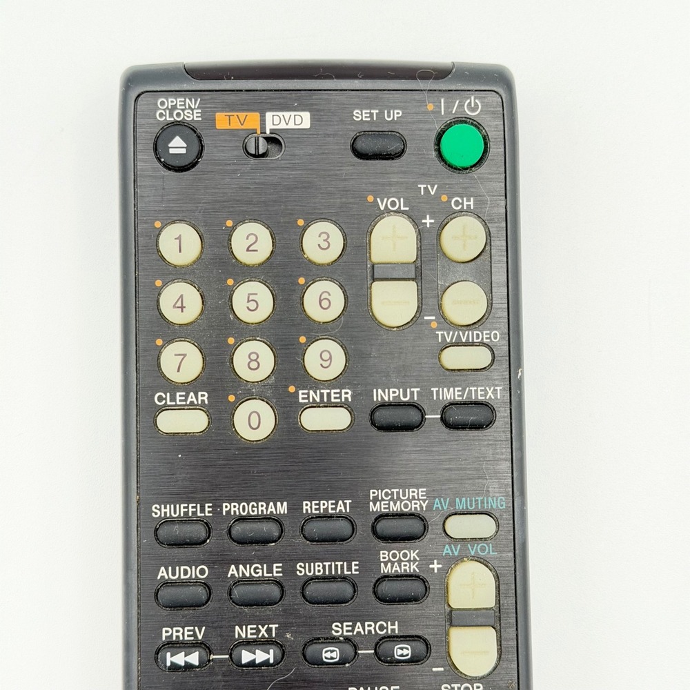 Sony RMT-D111A DVD TV Remote Control OEM Tested Working Genuine - Picture 2 of 7